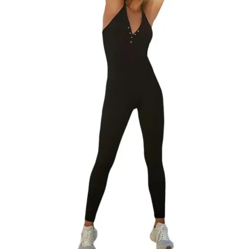 COPY - Free People Happiness Runs Henley Onesie